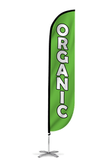 Organic Feather Flag