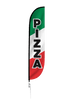 Image of Pizza Feather Flag