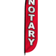 Notary Feather Flag Flags by Look Our