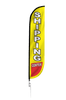 Image of Shipping Center Feather Flag Yellow