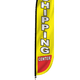 Shipping Center Feather Flag Yellow