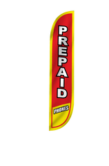Prepaid Phones Feather Flag