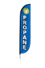 Image of Propane Feather Flag Blue
