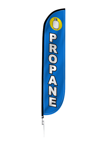 Propane Feather Flag Blue