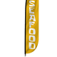 Seafood Feather Flag Orange