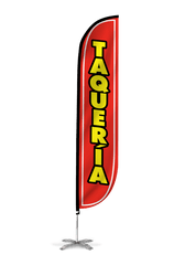 Taqueria Feather Flag