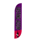 Image of Wine Tasting Room Feather Flag Purple & Red