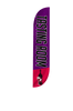 Image of Wine Tasting Room Feather Flag Purple & Red