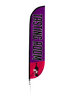 Image of Wine Tasting Room Feather Flag Purple & Red