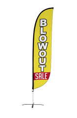 Blowout Sale Feather Flag