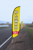Image of Blowout Sale Feather Flag