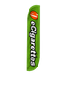 Image of eCigarettes Feather Flag Green