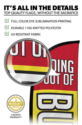 Going Out Of Business Sale Feather Flag