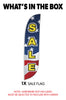 Image of Sale Feather Flag Red White Blue