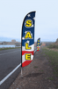 Image of Sale Feather Flag Red White Blue