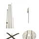 12ft Teardrop Flag Hardware