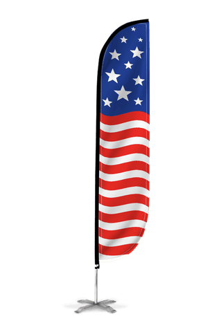 American Flag Feather Flag