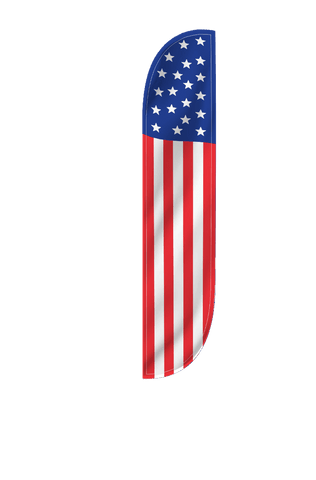 American Flag Feather Flag