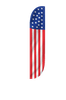 Image of American Flag Feather Flag