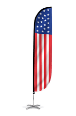 American Flag Feather Flag