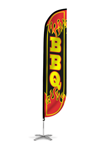 BBQ Feather Flag