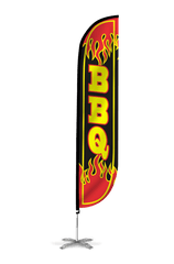 BBQ Feather Flag by Look Our Way