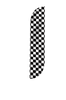 Image of Checkered Color Feather Flag