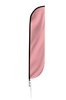 Image of Feather Flag Plain Colors