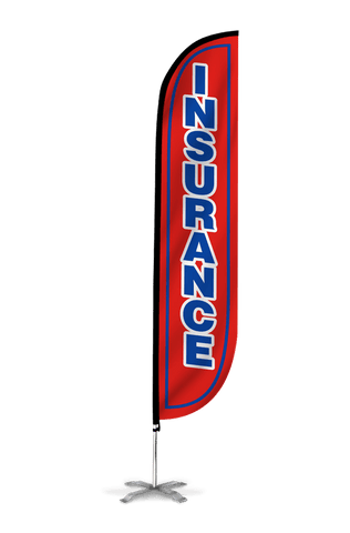 Insurance Feather Flag