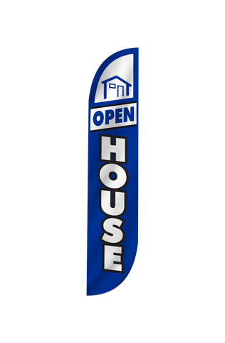 Open House Feather Flag