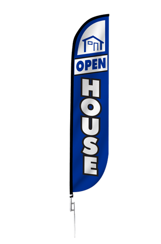 Open House Feather Flag