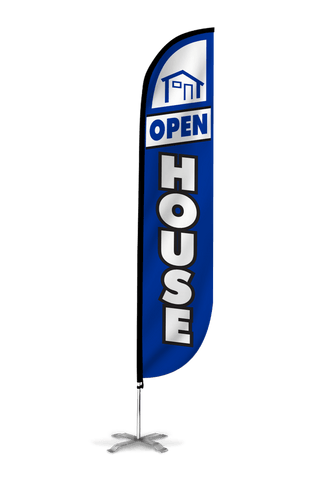 Open House Feather Flag