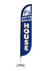 10 Foot Red OPEN HOUSE Air Dancer with Blower by Look Our Way