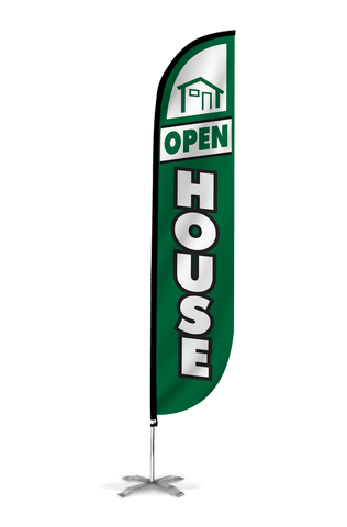 Open House Feather Flag