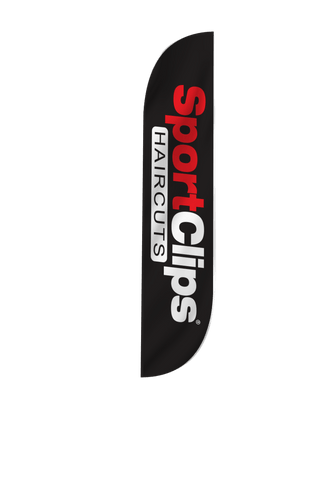 Sport Clips Feather Flag