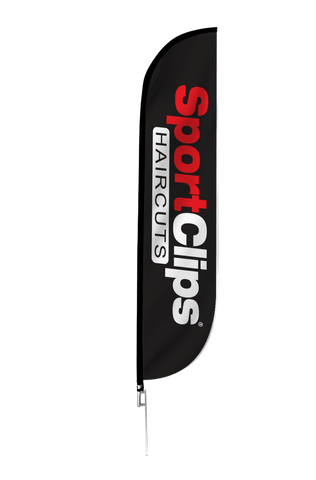 Sport Clips Feather Flag
