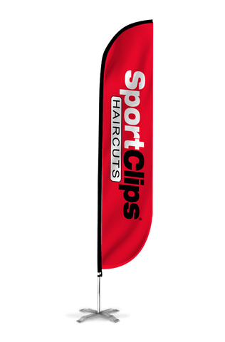 Sport Clips Feather Flag