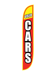 Used Cars Feather Flag