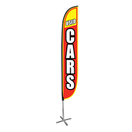 Used Cars Feather Flag