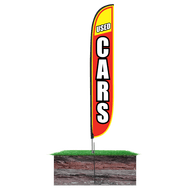 Used Cars Feather Flag