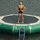 13 foot Bounce N Splash Water Bouncer Natural Green by Island Hopper