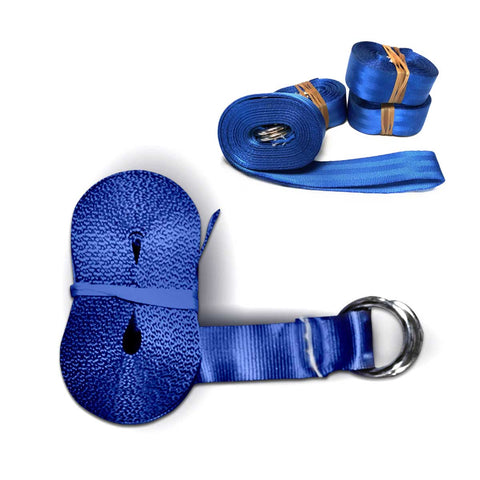 1.5" x 13' Double D-Ring Nylon Web Strap - 10 Pack