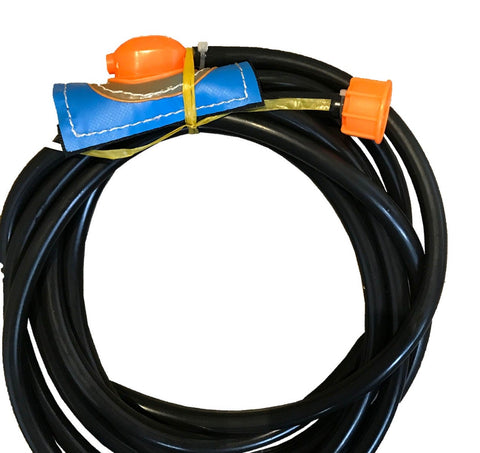13' 6" Hose with Single Sprinkler Head, Fits Small Residential Water Slide Combos