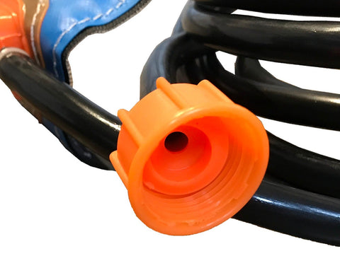 13' 6" Hose with Single Sprinkler Head, Fits Small Residential Water Slide Combos