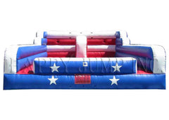 9'H Bungee and Joust Combo - Patriotic by Happy Jump