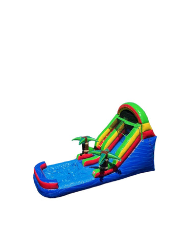 Colorful 13 ft Backyard Water Slide WS4207