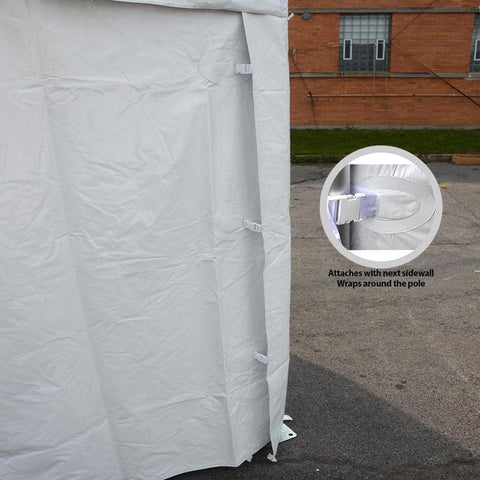 9' x 30' High Peak Frame Party & Canopy Tent Premium Blockout Cathedral Sidewall