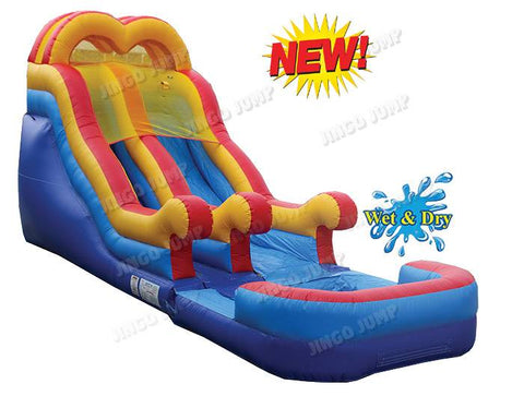 14 FT Unisex Wet-Dry Slide