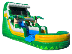 14 FT Tropical Blast Wet and Dry Water Slide