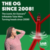 Image of Custom Two Legged Air Dancers® Inflatable Tube Man